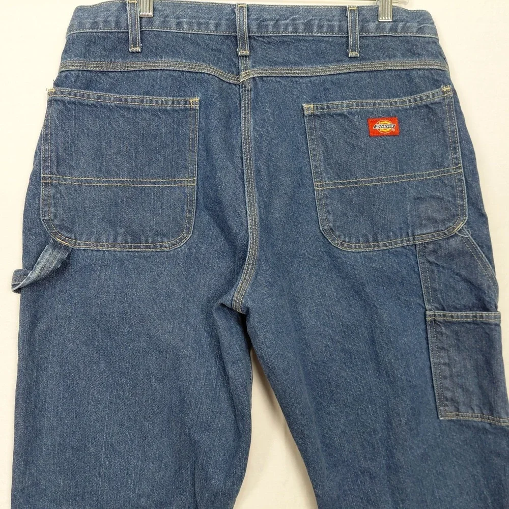 Vintage Dickies Carpenter Jeans Mens Size‎ 36x32 Y2K  Wide Leg Workwear Skater